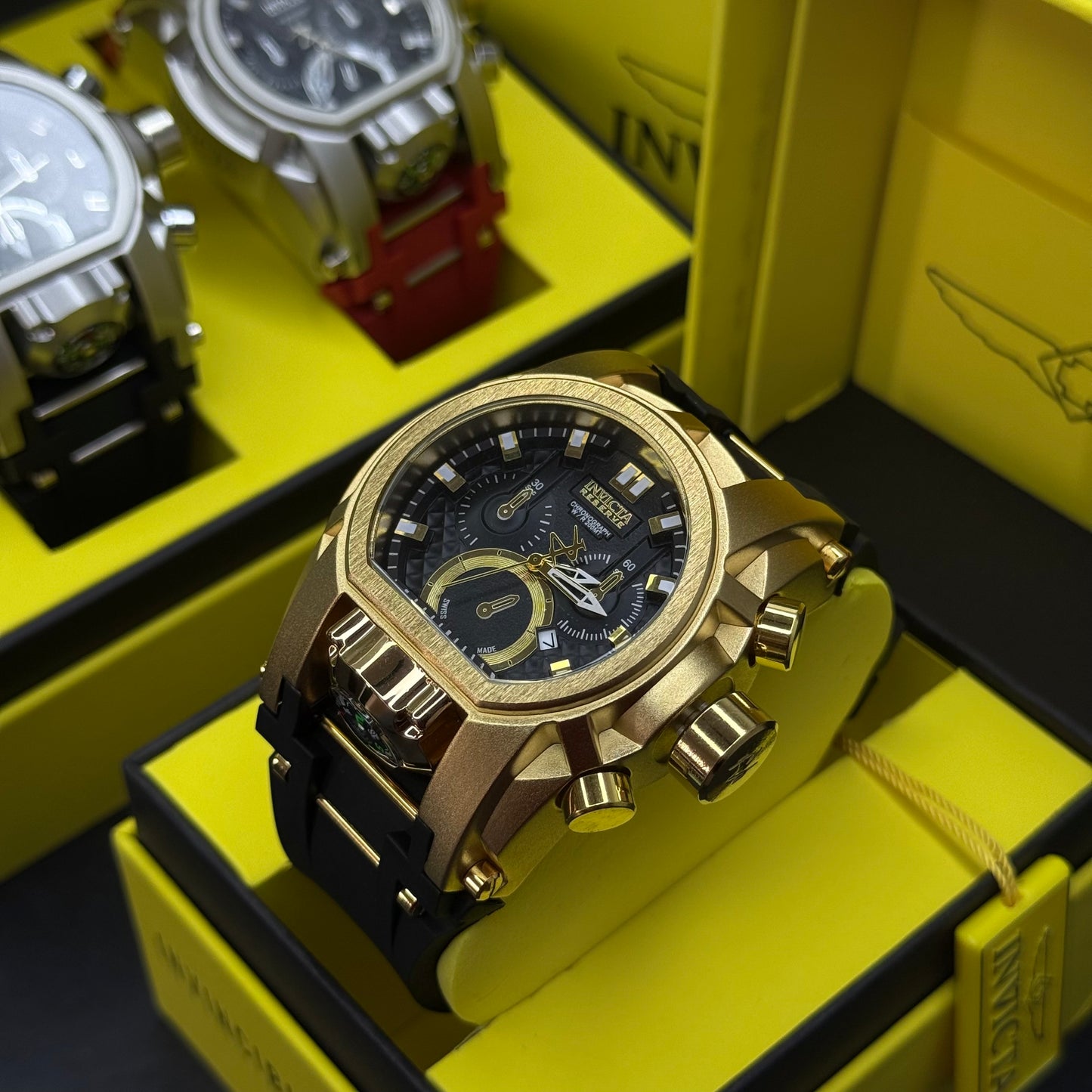 INVICTA BOLT ZEUS GOMA PARA HOMBRE REF-NN