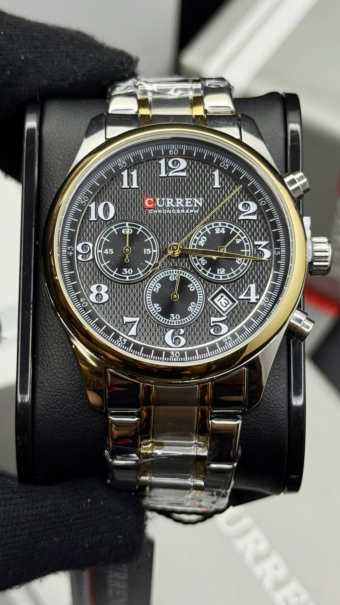CURREN ORIGINAL FUNCIONAL PARA HOMBRE REF 8466- BN