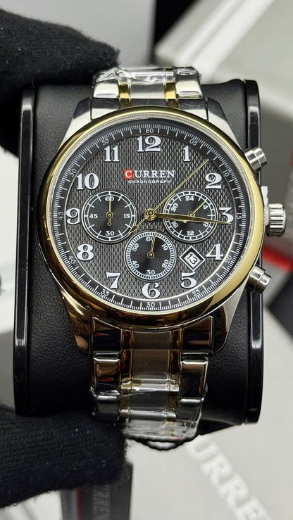 CURREN ORIGINAL FUNCIONAL PARA HOMBRE REF 8466- BN