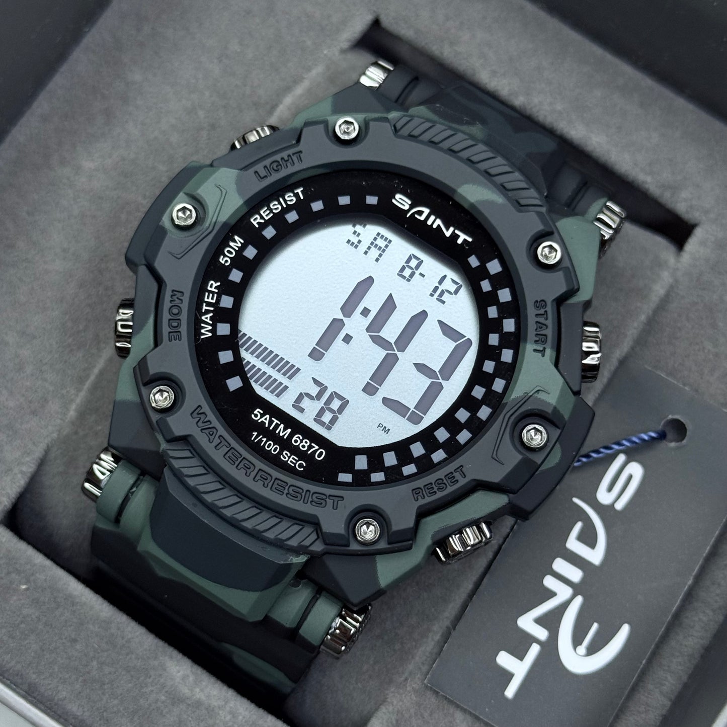 SAINT X G-SHOCK PARA SUMERGIBLE MILITAR HOMBRE REF-VGN