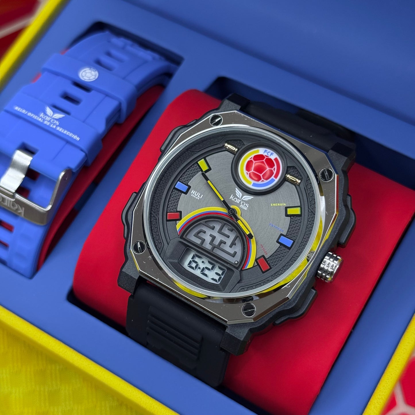 KAIROS ORIGINAL DEL SELECCIION COLOMBIA DOBLE PULSO PARA HOMBRE REF-NP