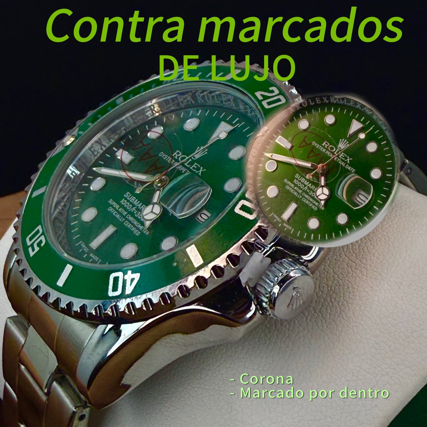 RLX SUBMARINE PARA HOMBRE REF EDICION HULK