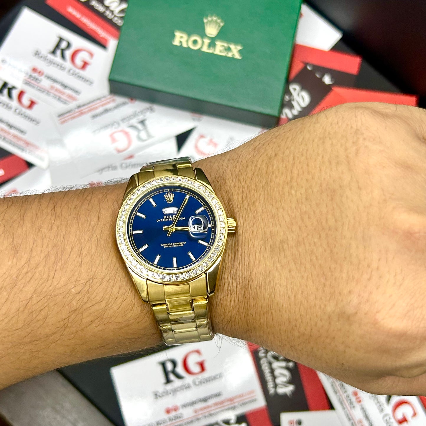 RLX PRESIDENT PERLASA  PARA HOMBRE REF-DA