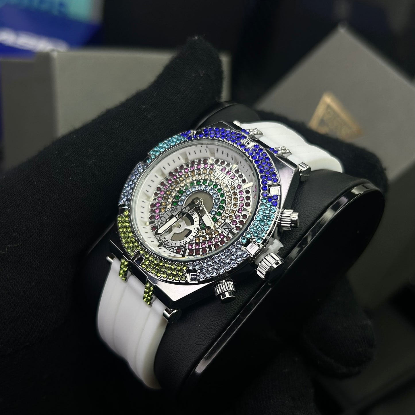 GUESS CUBANO PARA DAMA  REF-BP