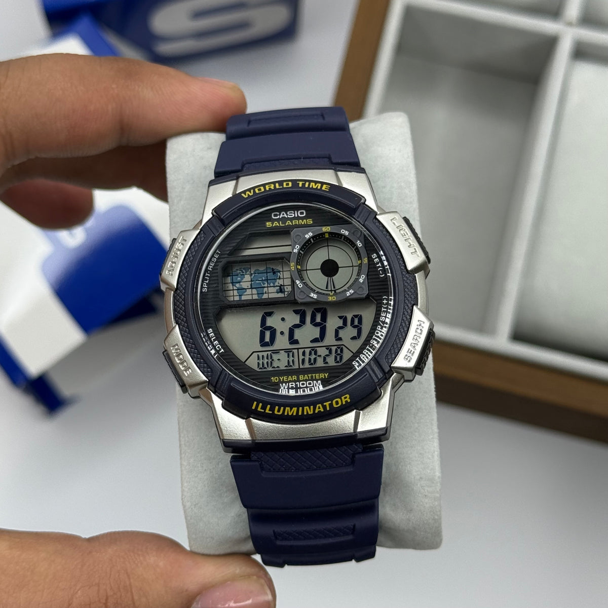 CASIO ORIGINAL PARA HOMBRE REF-AE-1000W-2A