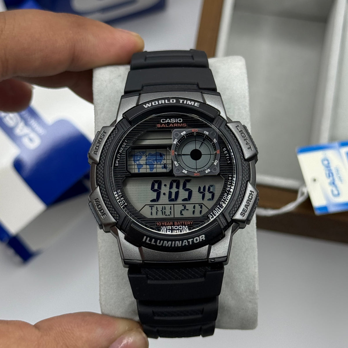 CASIO ORIGINAL PARA HOMBRE REF-AE-1000W-1A
