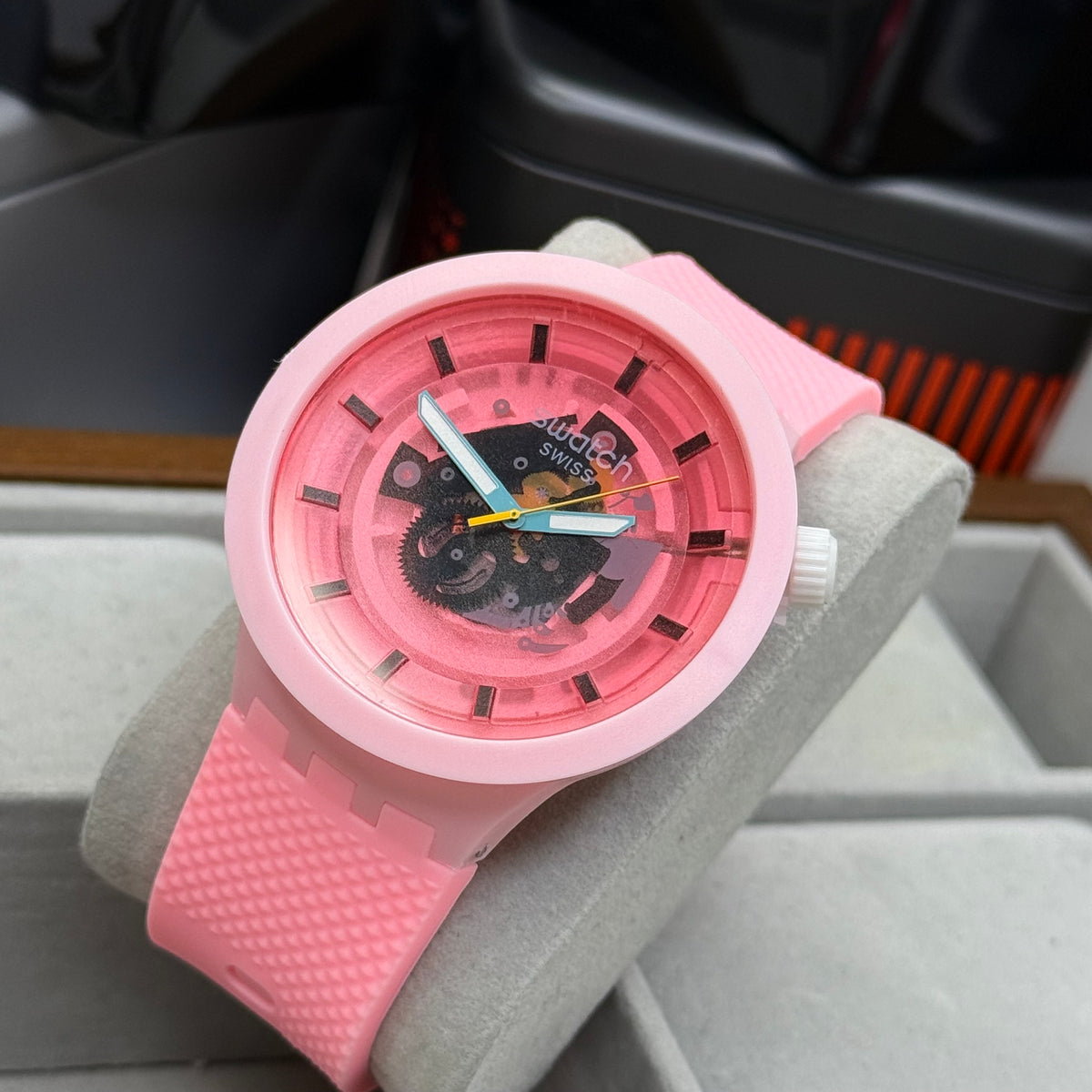 SWATCH UNISEX EDICION DEPORTIVO REF-ROSA