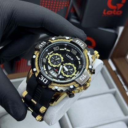 LOTO X INVICTA ORIGINAL  FUNCIONAL SUMERGIBLE PARA HOMBRE REF-2544-ND