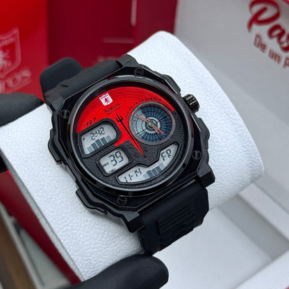 KAIROS ORIGINAL DEL AMERICA DE CALI DOBLE PULSO PARA HOMBRE REF-NR