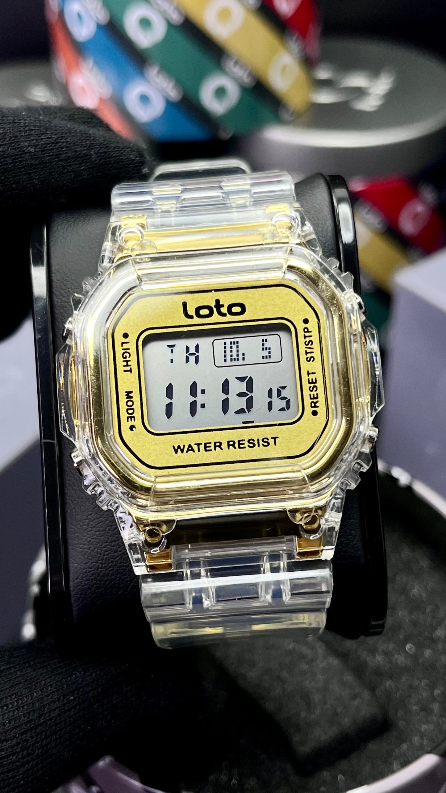 LOTO ORIGINAL X G SHOCK SUMERGIBLE UNISEX REF 2538-BD