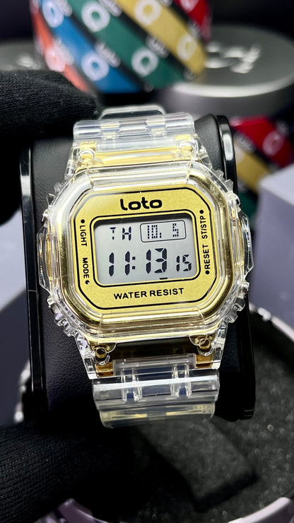 LOTO ORIGINAL X G SHOCK SUMERGIBLE UNISEX REF 2538-BD