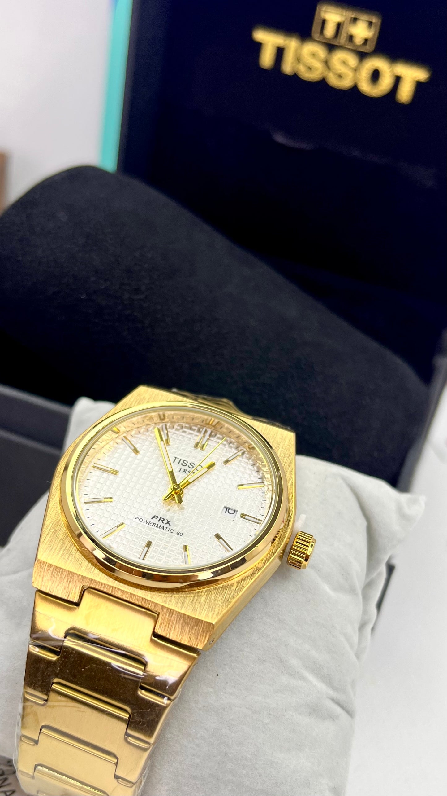 TISSOT PRX METALICO PARA HOMBRE REF-DBLVC