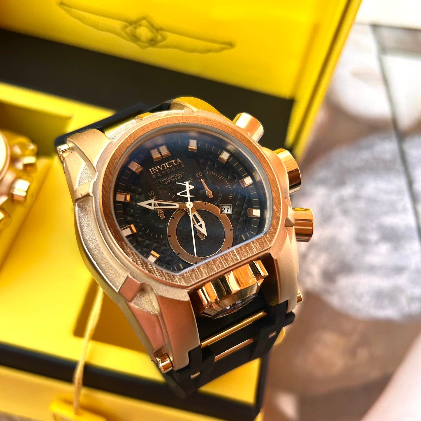 INVICTA BOLT ZEUS GOMA PARA HOMBRE REF-NN
