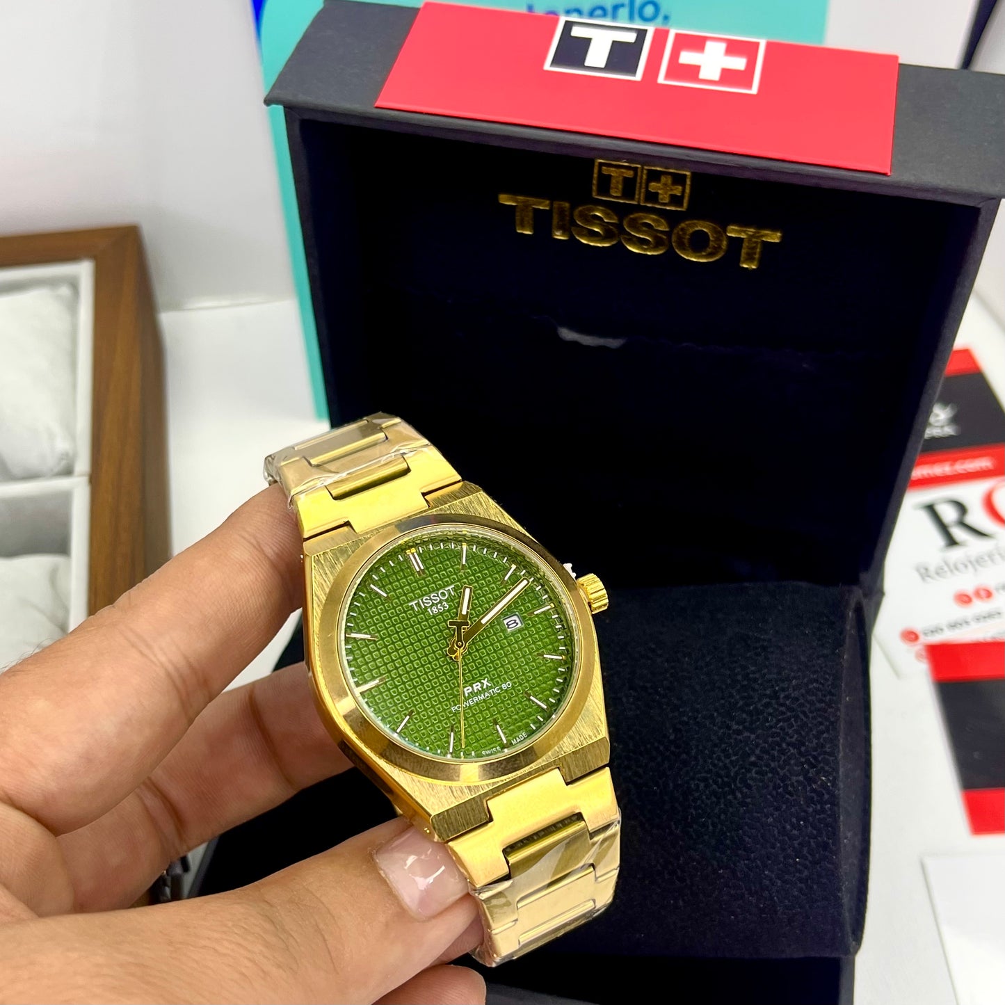 TISSOT PRX METALICO PARA HOMBRE REF-DV