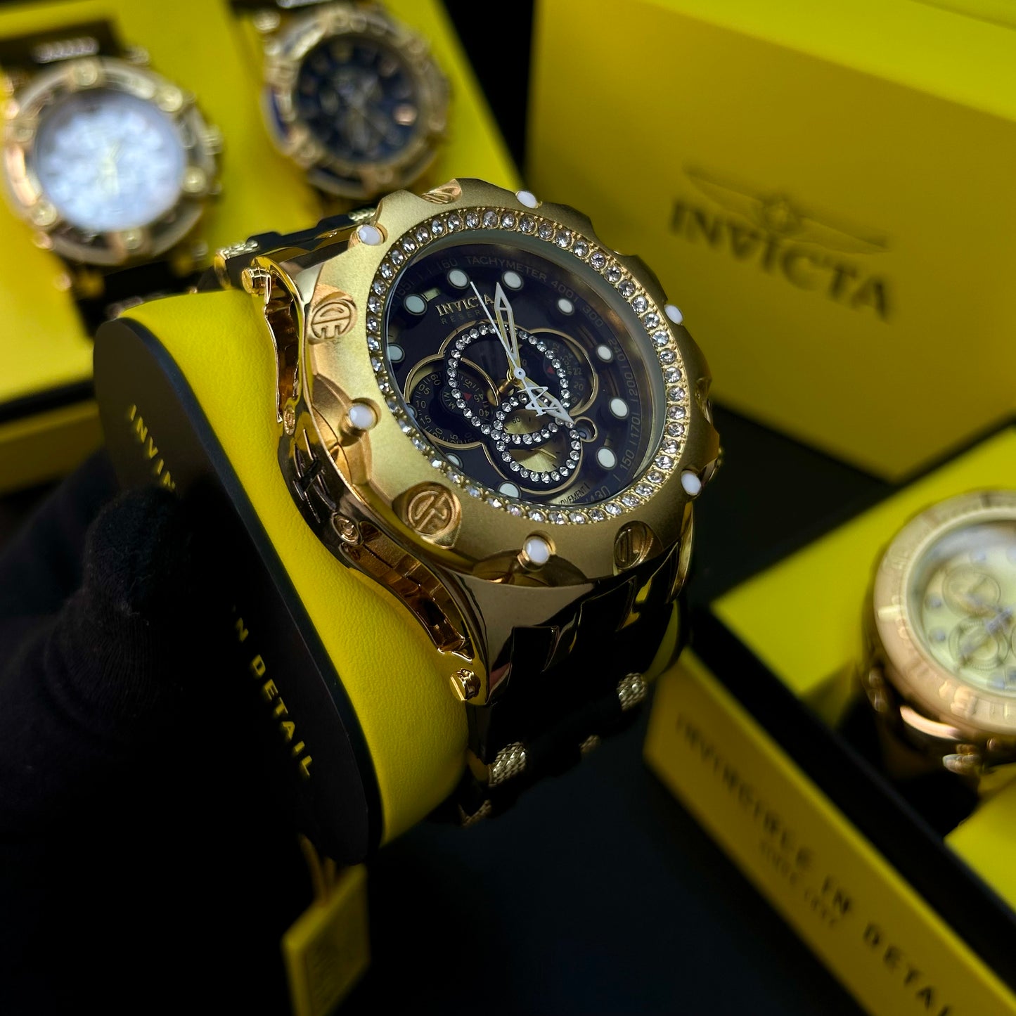 INVICTA FUNCIONAL VENOM UNISEX  HOMBRE Y DAMA TAMAÑO 43MM REF-NN