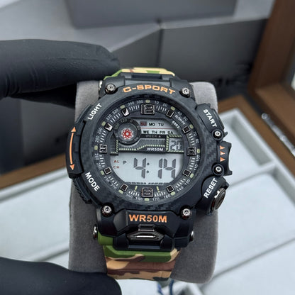 SAINT X G-SHOCK PARA SUMERGIBLE MILITAR HOMBRE REF WR50M-CVN