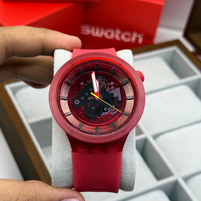 SWATCH UNISEX EDICION DEPORTIVO REF-ROJO