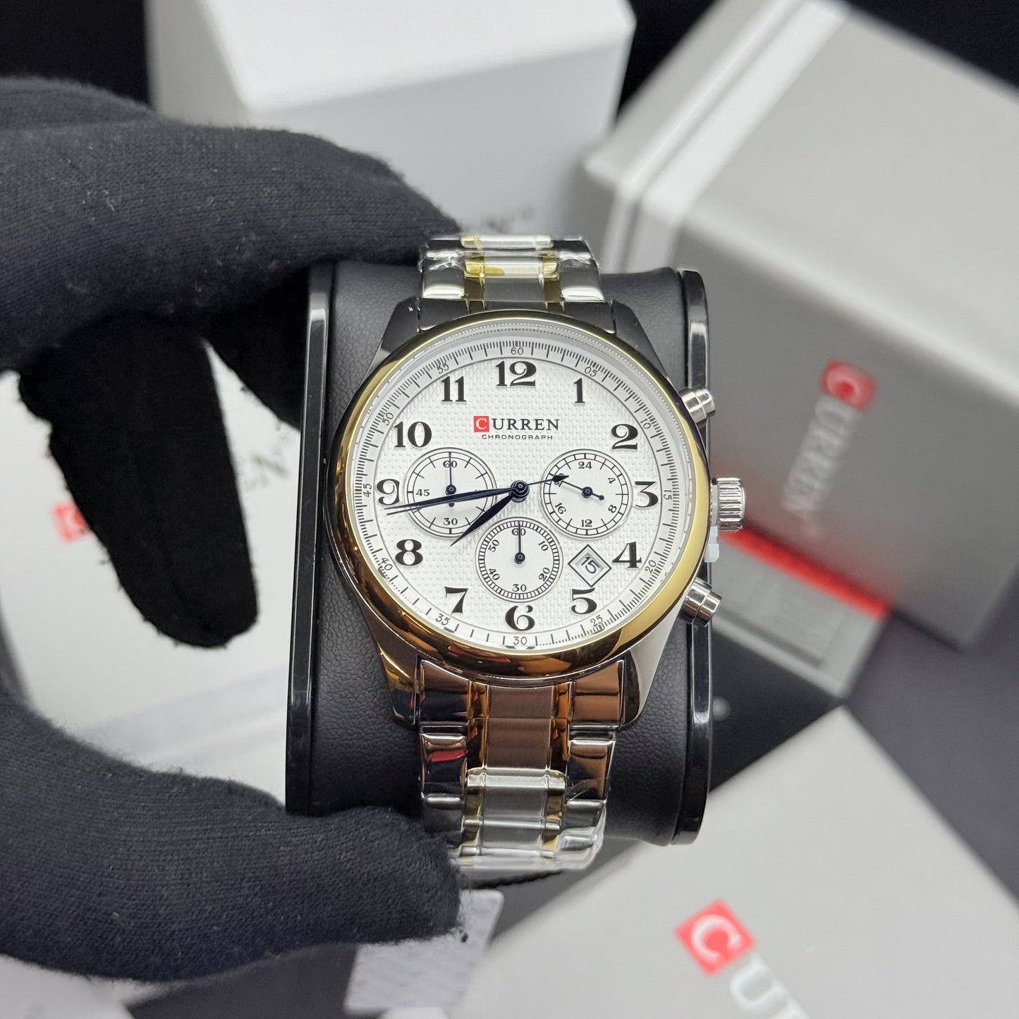 CURREN ORIGINAL FUNCIONAL PARA HOMBRE REF 8466- BB