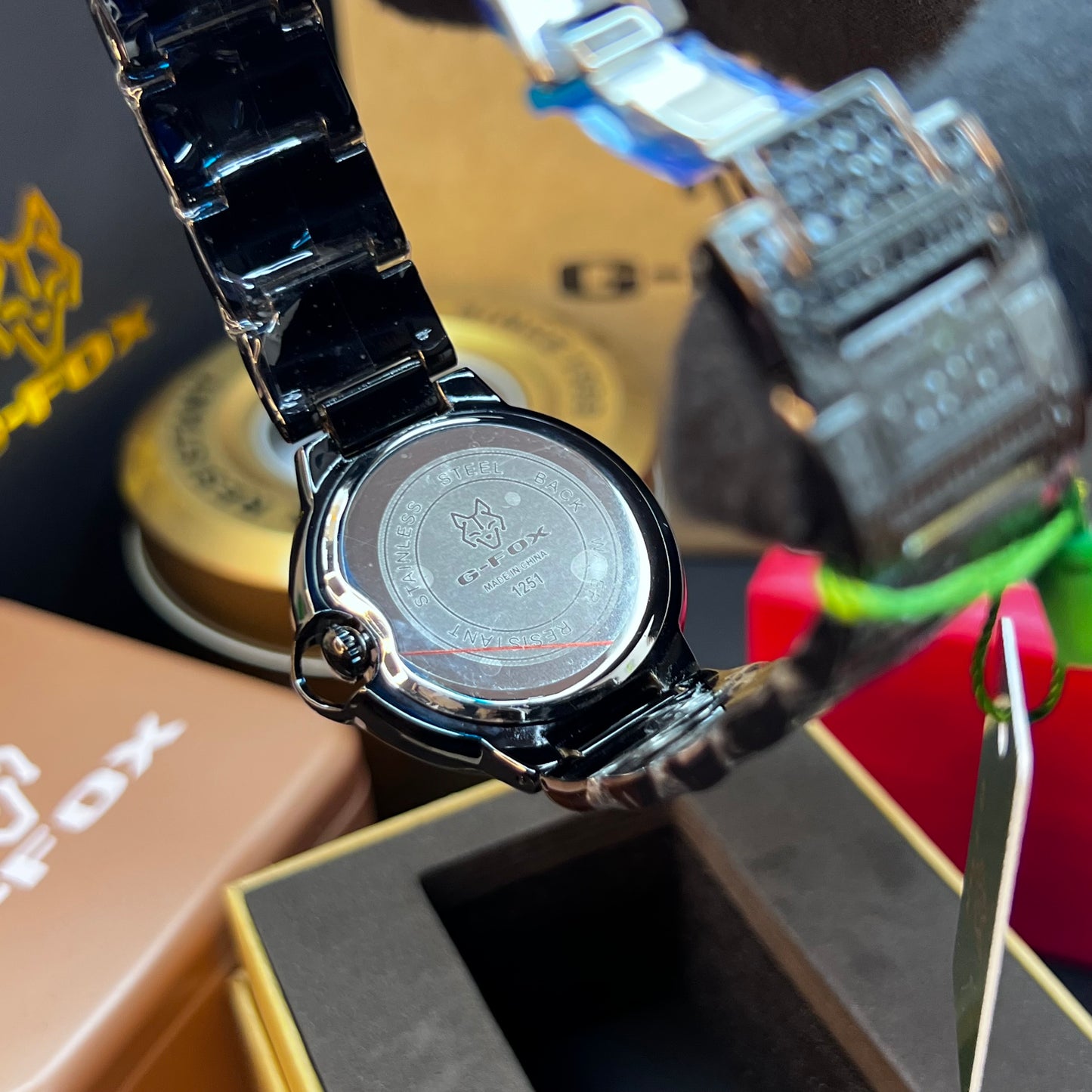 PAREJA G FOX ORIGINAL x CARTIER SUMERGIBLE  REF-TORBILLON CUBANO-1251-N