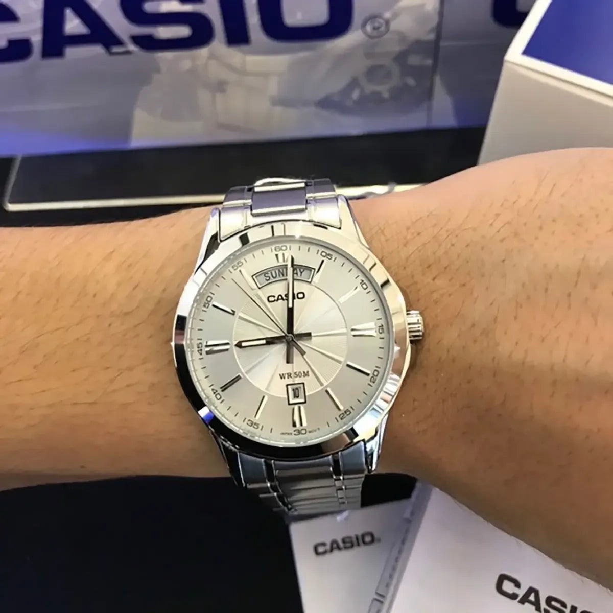 CASIO ORIGINAL PARA HOMBRE REF-MTP-1381D-7A