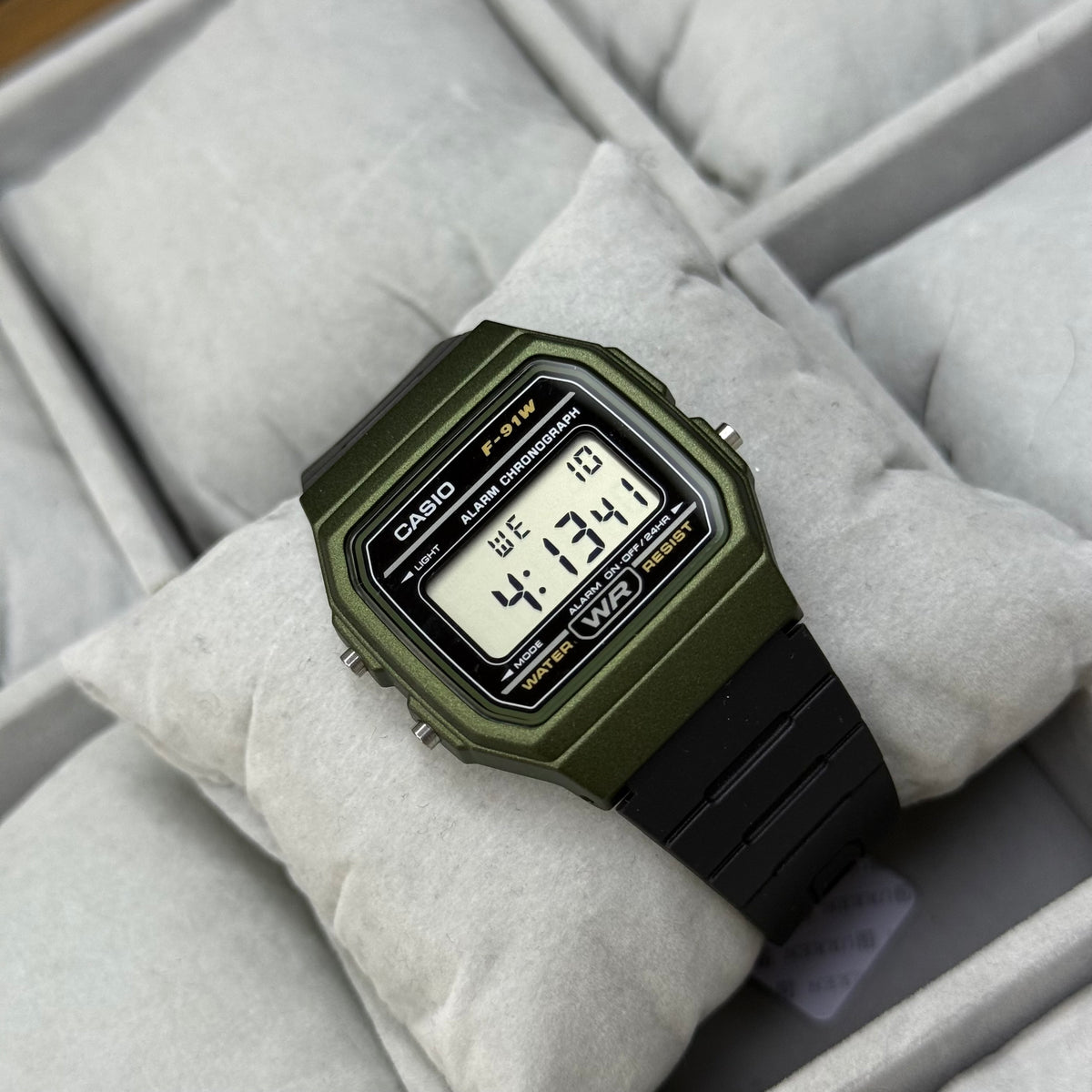 CASIO ORIGINAL PARA HOMBRE REF-F-91WM-3A