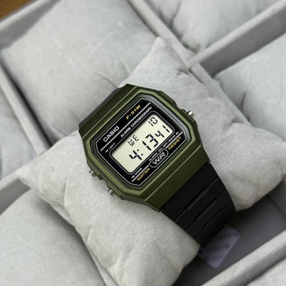 CASIO ORIGINAL PARA HOMBRE REF-F-91WM-3A