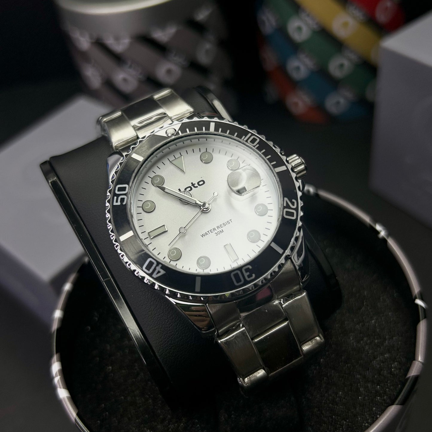 LOTO ORIGINAL X RLX SUMERGIBLE PARA HOMBRE REF SUBMARINE 2526-PB