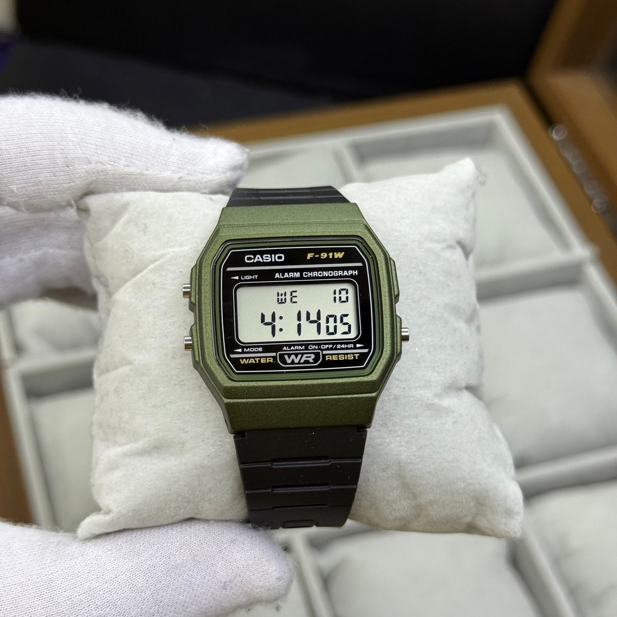 CASIO ORIGINAL PARA HOMBRE REF-F-91WM-3A