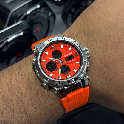 SANDA ORIGINAL DOBLE HORA PARA HOMBRE REF-6191-NPN