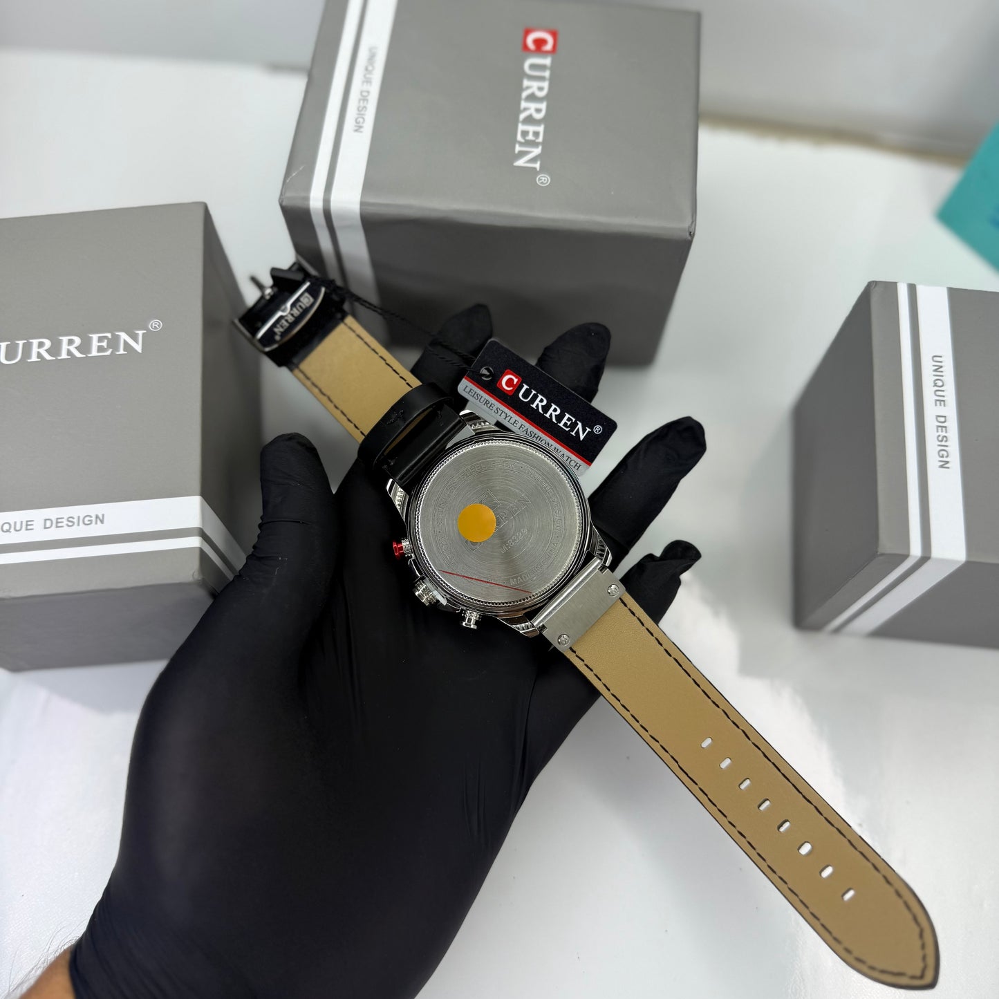CURREN ORIGINAL PRA HOMBRE REF-8329-NP