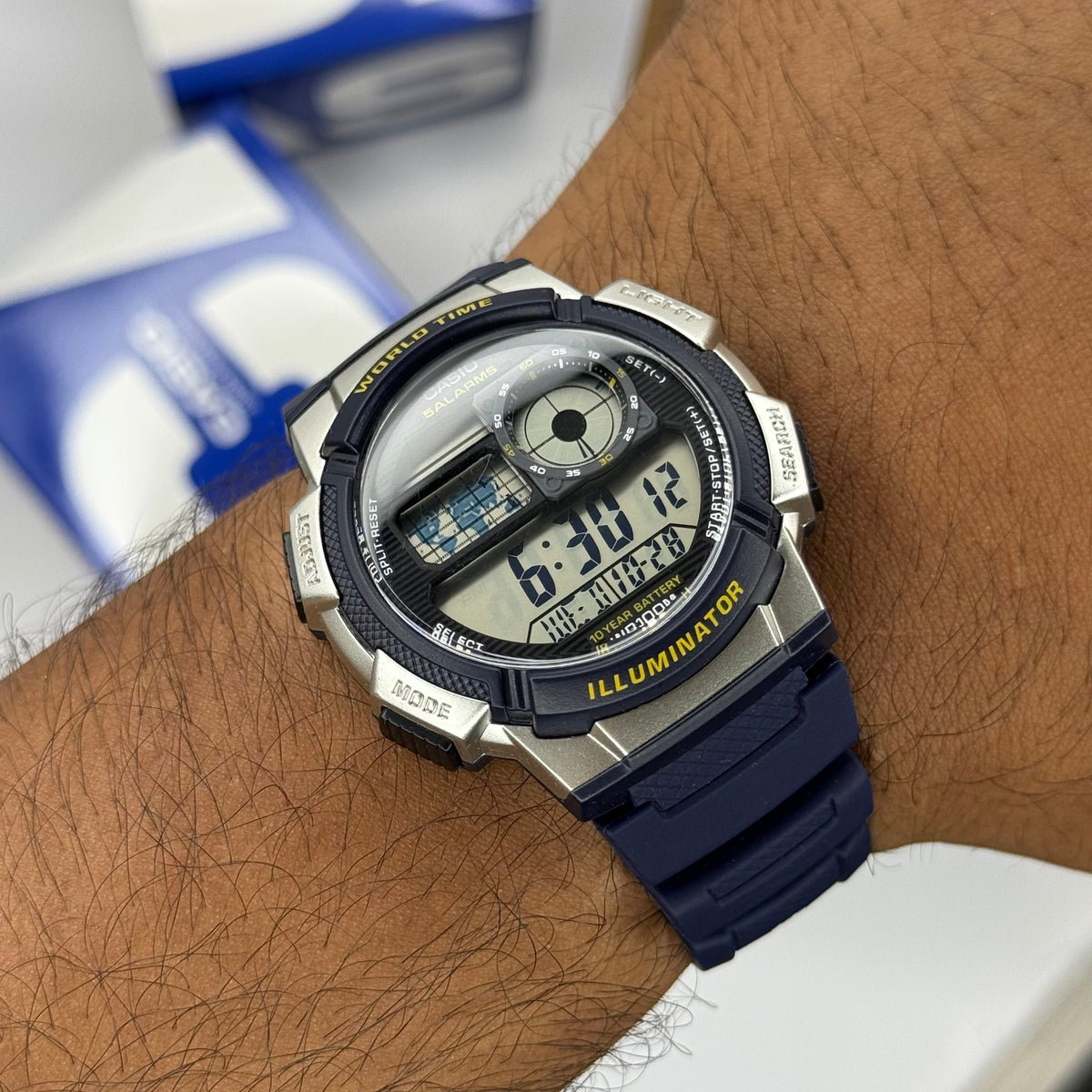 CASIO ORIGINAL PARA HOMBRE REF-AE-1000W-2A