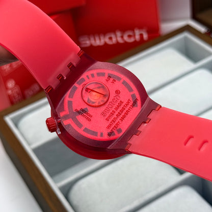 SWATCH UNISEX EDICION DEPORTIVO REF-ROJO