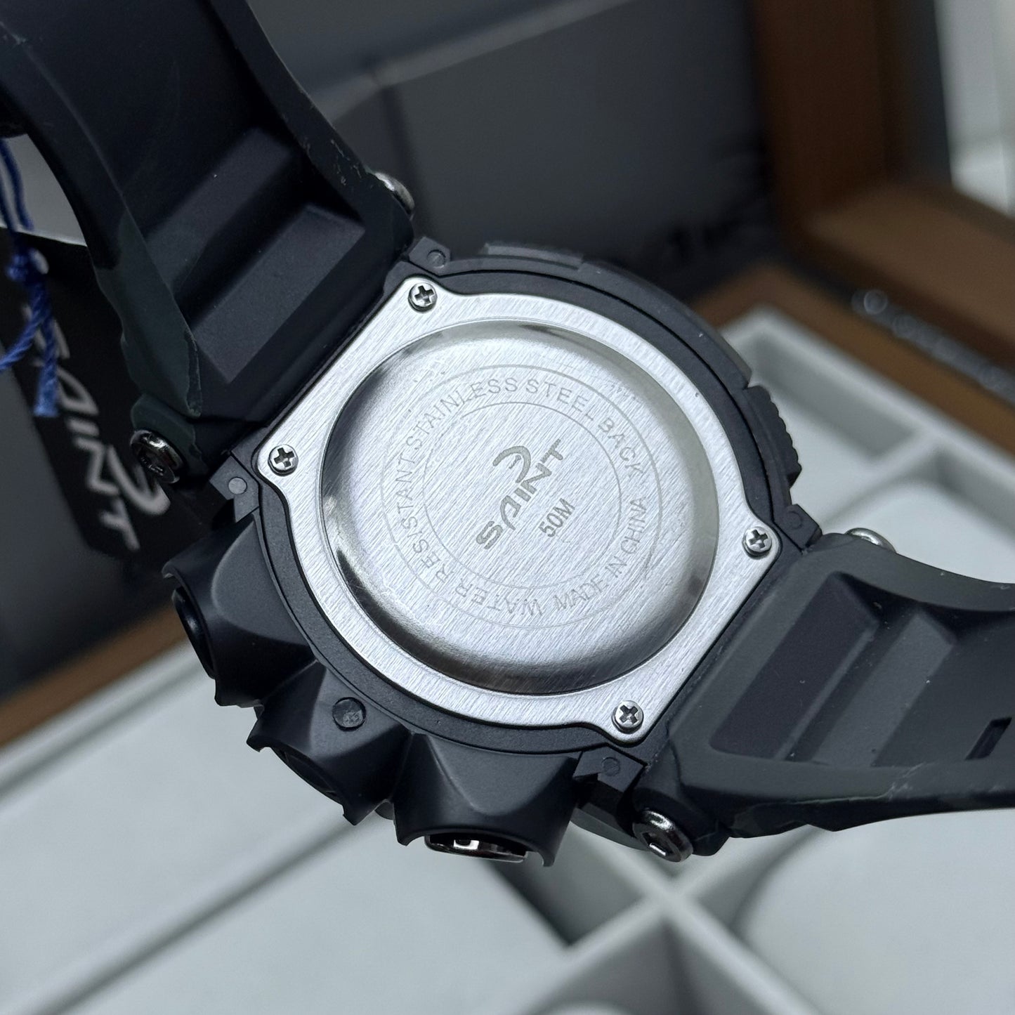 SAINT X G-SHOCK PARA SUMERGIBLE MILITAR HOMBRE REF 6836-VGN