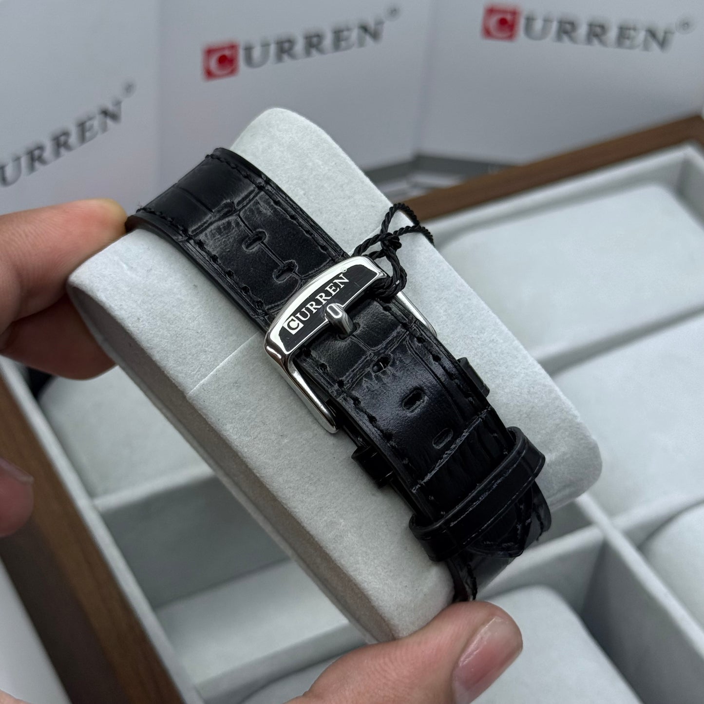 CURREN X CARTIER ORIGINAL PARA HOMBRE REF ROADTER 8478-NPN