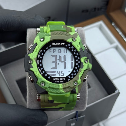 SAINT X G-SHOCK PARA SUMERGIBLE MILITAR HOMBRE REF 6870-VCN