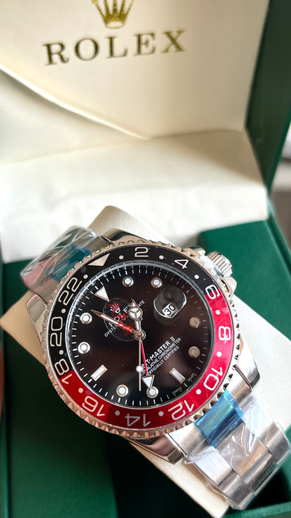 R0LEX SUBMARINE GMT-MASTER ll PARA HOMBRE REF-PNR