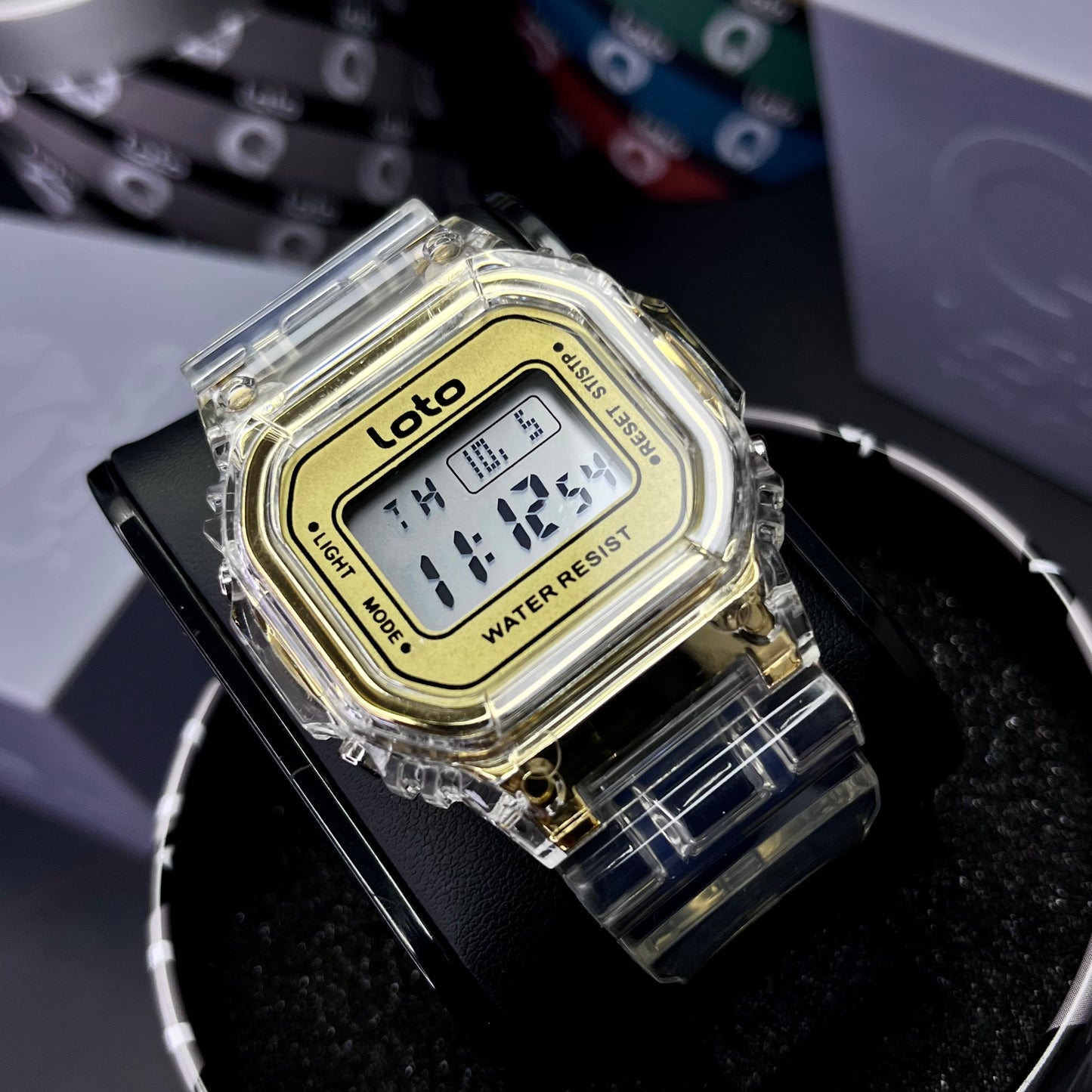 LOTO ORIGINAL X G SHOCK SUMERGIBLE UNISEX REF 2538-BD