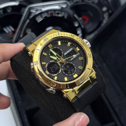 SANDA ORIGINAL DOBLE HORA PARA HOMBRE REF-6191-NDN