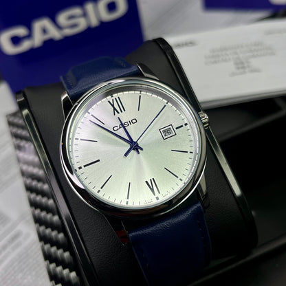 CASIO ORIGINAL PARA HOMBRE REF- MTP-V002L-2B3