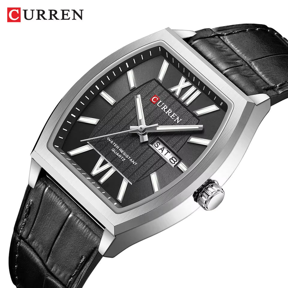 CURREN X CARTIER ORIGINAL PARA HOMBRE REF ROADTER 8478-NPN