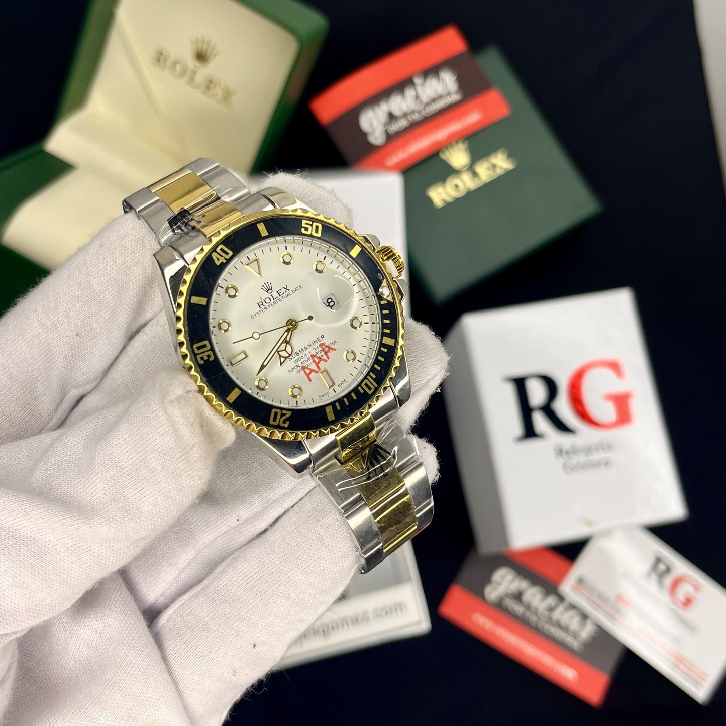 RLX SUBMARINE PARA DAMA - BIC - REF-BLNCO