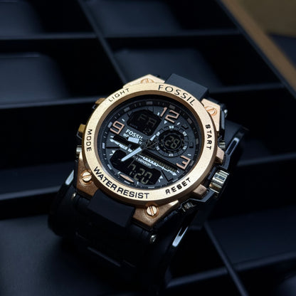 FOSSIL X G-SHOCK DOBLE HORA PARA HOMBRE REF-NR