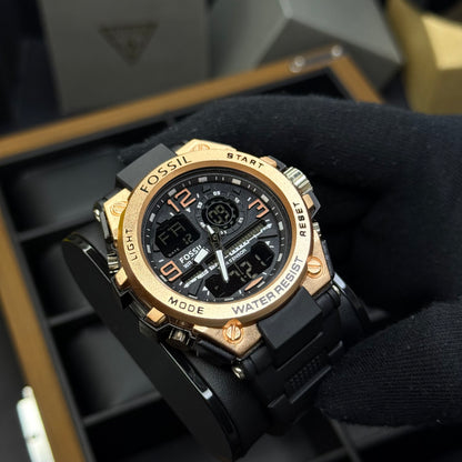 FOSSIL X G-SHOCK DOBLE HORA PARA HOMBRE REF-NR
