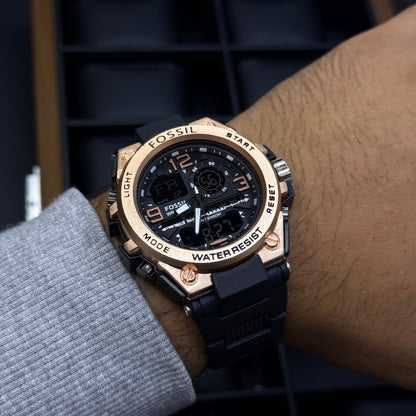 FOSSIL X G-SHOCK DOBLE HORA PARA HOMBRE REF-NR