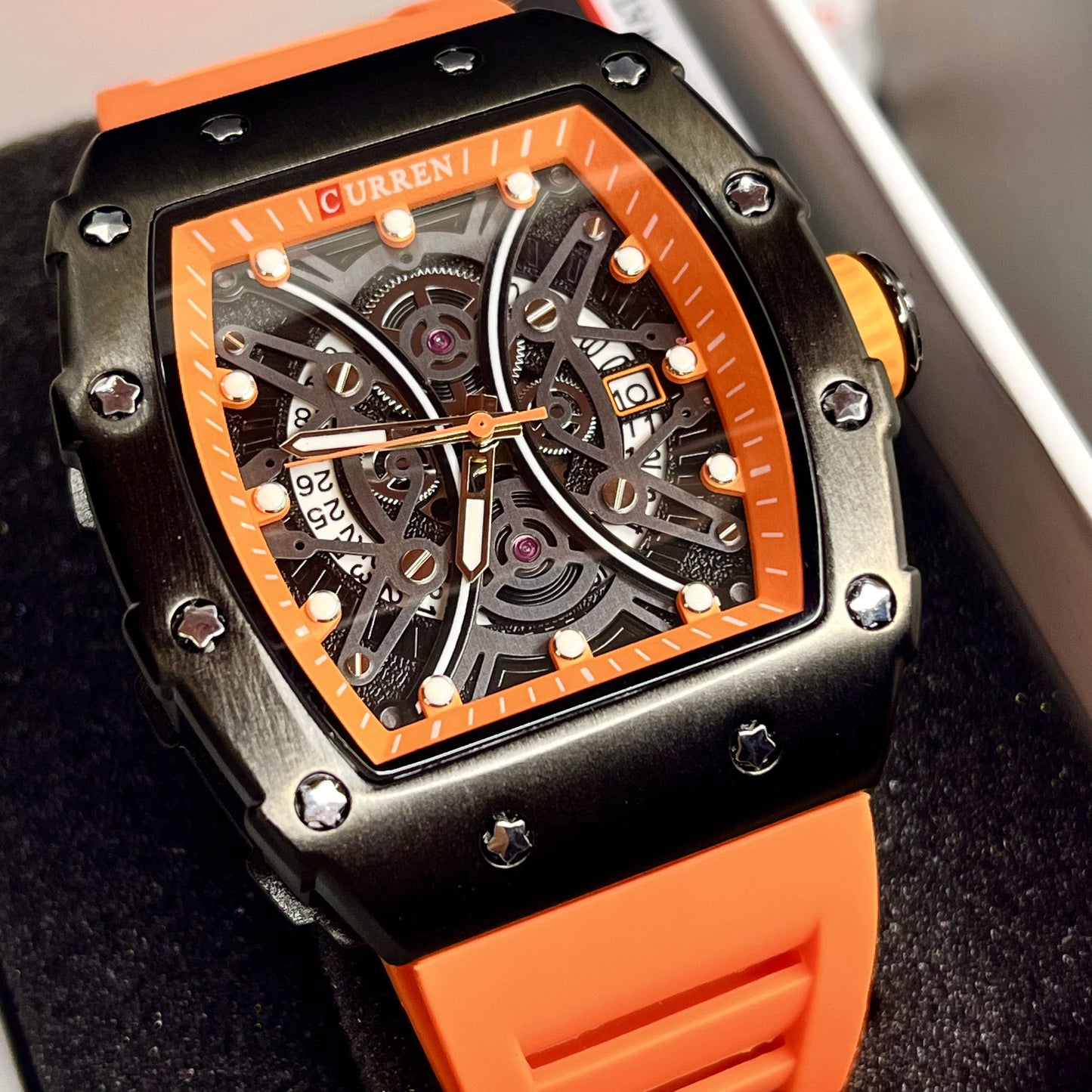 CURREN ORIGINAL X RICHARD MILLER PARA HOMBRE REF 8438-N