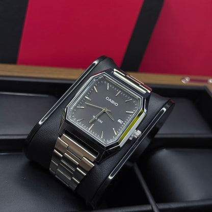 CASIO UNISEX RETRO VINTAGE RECTAGULAR ANALOGO-PN