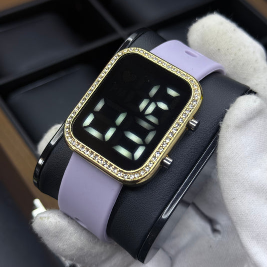 RELOJ DIGITAL ESTILO CUBANO PARA DAMA REF-RDN