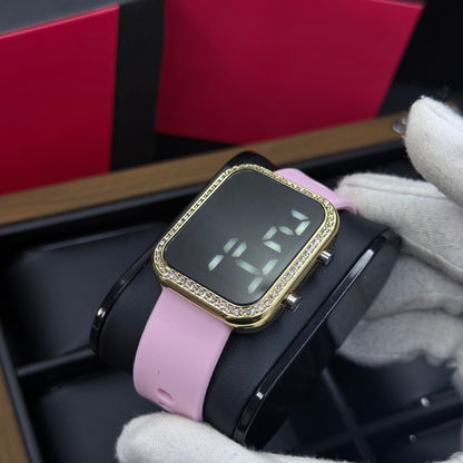 RELOJ DIGITAL ESTILO CUBANO PARA DAMA REF-RDN