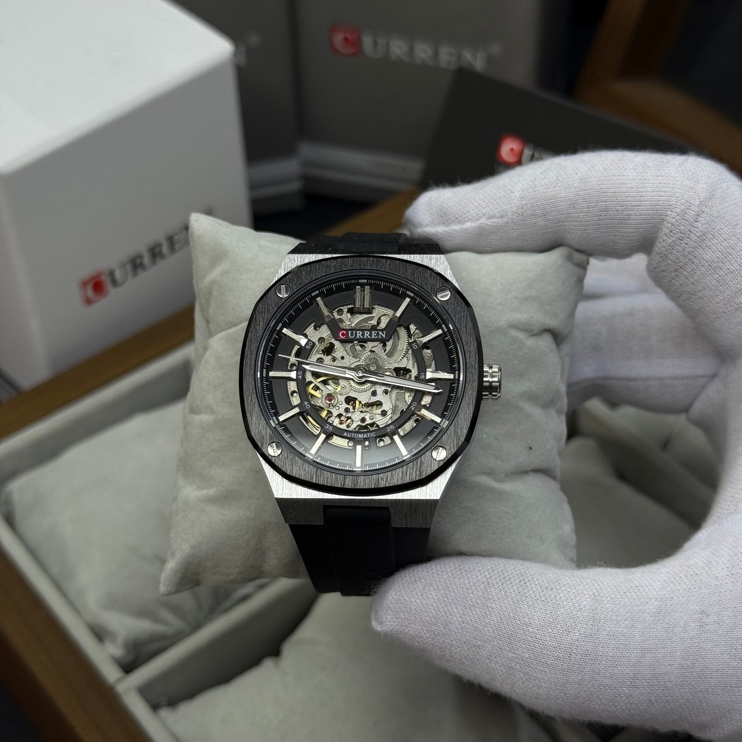 CURREN ORIGINAL AUTOMATICO PARA HOMBRE REF 8485-N