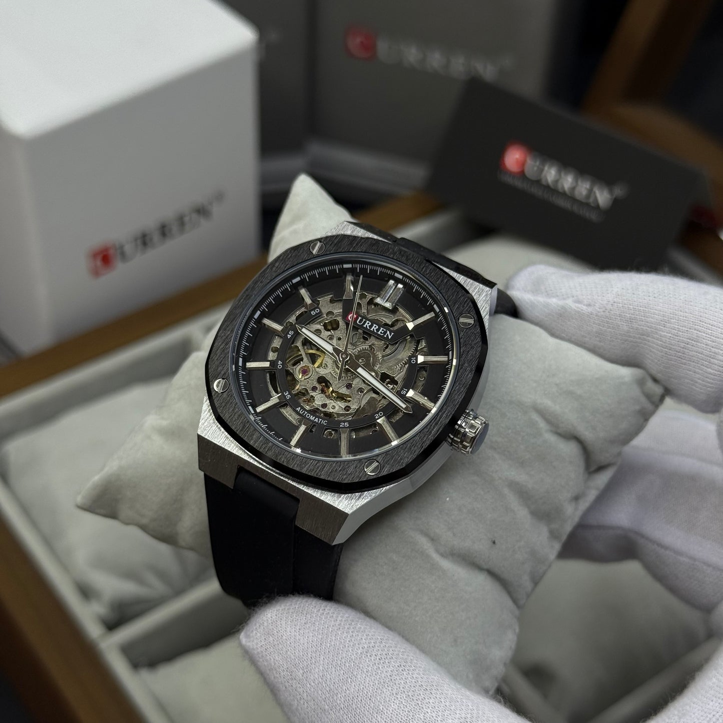 CURREN ORIGINAL AUTOMATICO PARA HOMBRE REF 8485-N